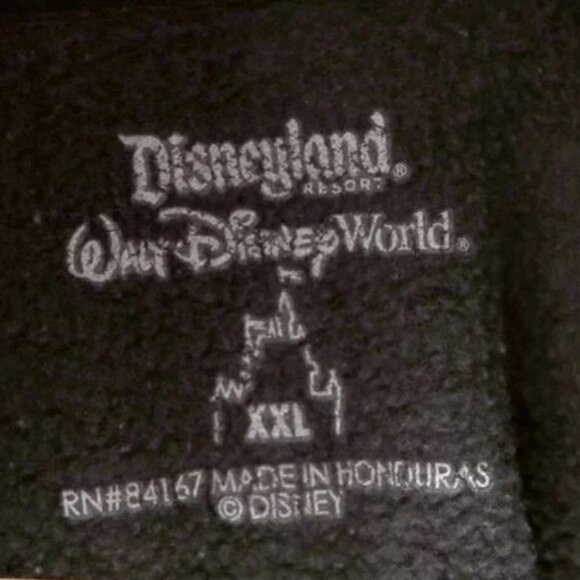 Minnie Mouse Ear Hoodie Disney Resort Pullover Sweatshirt Bow Disneyland Black - Picture 4 of 8